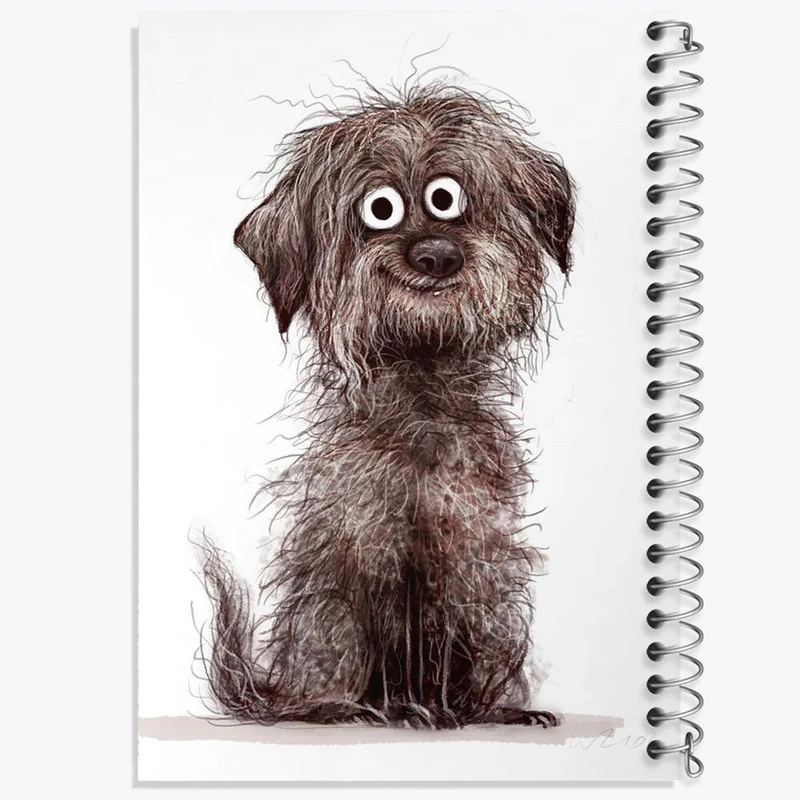 دفتر مشق 50 برگ خندالو مدل سگ کد 28403