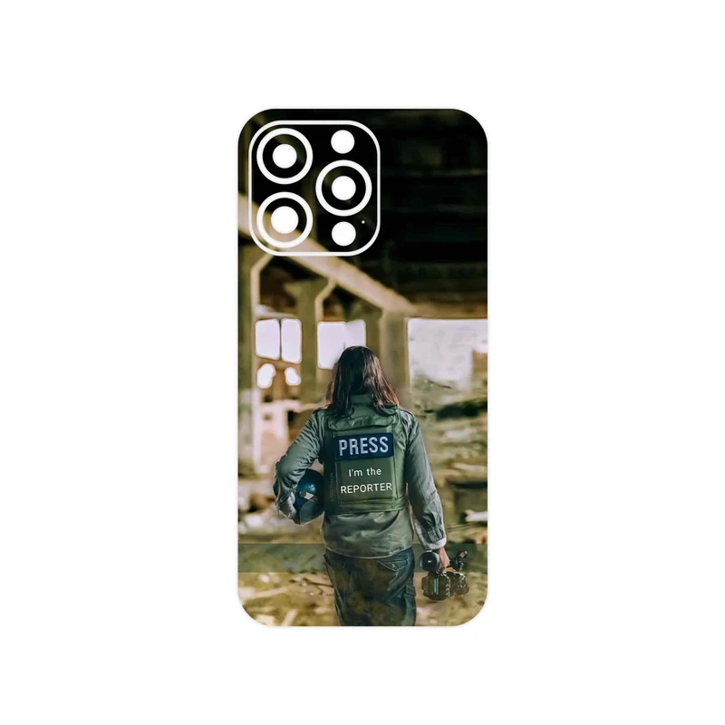 برچسب پوششی ماهوت مدل Reporter مناسب برای گوشی موبایل اپل iphone 13 Pro