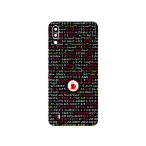 MAHOOT Programming 1 Cover Sticker for Samsung Galaxy M10