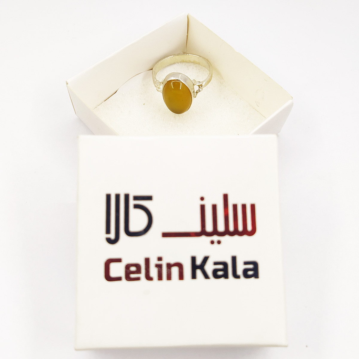 انگشتر نقره زنانه سلین کالا مدل شرف الشمس ce-As107