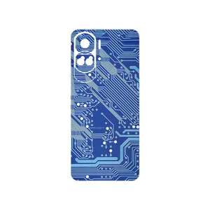 MAHOOT Blue_Printed_Circuit_Board Cover Sticker for Honor 90 Lite