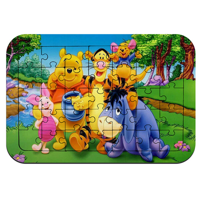  پازل 35 تکه طرح وینی د پو و دوستان مدل NI1575 