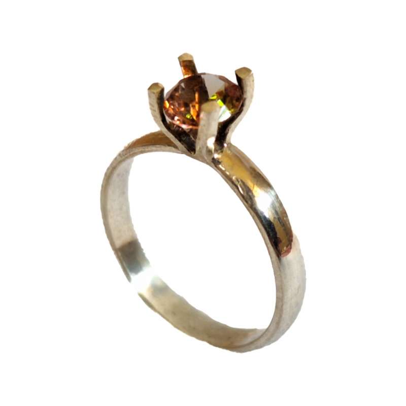 انگشتر نقره زنانه مدل تک نگین سنگ الکساندریت انگشتر نقره زنانه مدل تک نگین سنگ الکساندریت