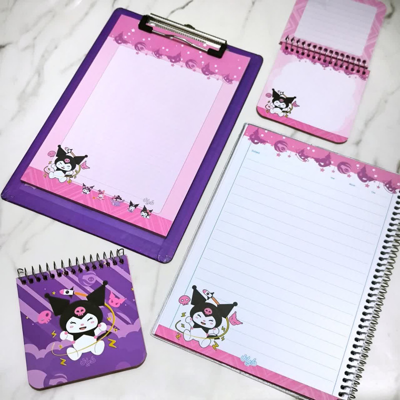 بسته لوازم تحریر دایان مدل کرومی 02 مجموعه سه عددی