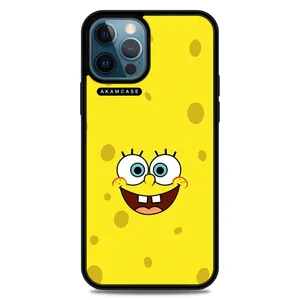 AKAM AMC-WA12PROMAX-SPONGE BOB4 Cover For Apple iPhone 12 Pro Max
