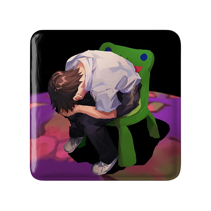 مگنت خندالو طرح بازی انیمال کراسینگ (Animal Crossing) مدل مربعی کد 32660