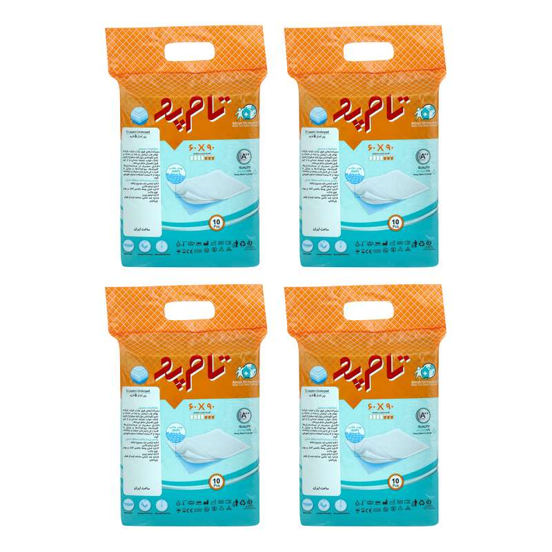 زیر انداز بیمار تام پد مدل 60905 بسته 4 عددی