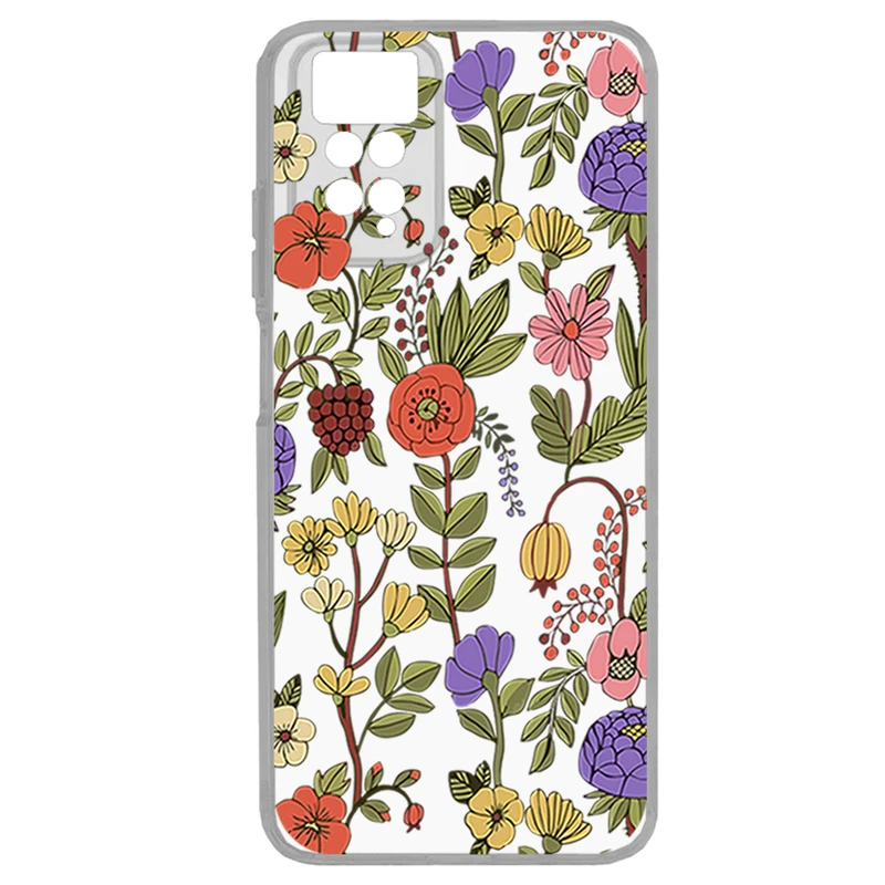 کاور طرح Tiny Flower مناسب برای گوشی موبایل شیائومی Redmi Note 11 Pro