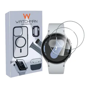 محافظ صفحه نمایش شیشه ای واچ من مدل SH-WM مناسب برای ساعت هوشمند سامسونگ Galaxy Watch FE بسته دو عددی