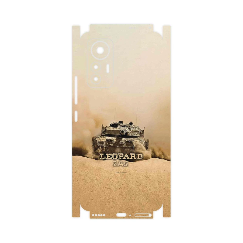 برچسب پوششی ماهوت مدل Leopard_2A5_tank-FullSkin مناسب برای گوشی موبایل شیائومی 12 Lite