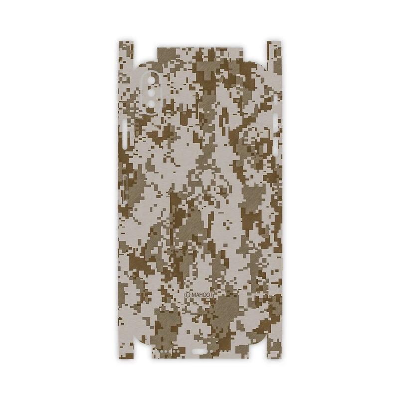 برچسب پوششی ماهوت مدل Army-Desert-Pixel-FullSkin مناسب برای گوشی موبایل اپل iPhone Xs Max
