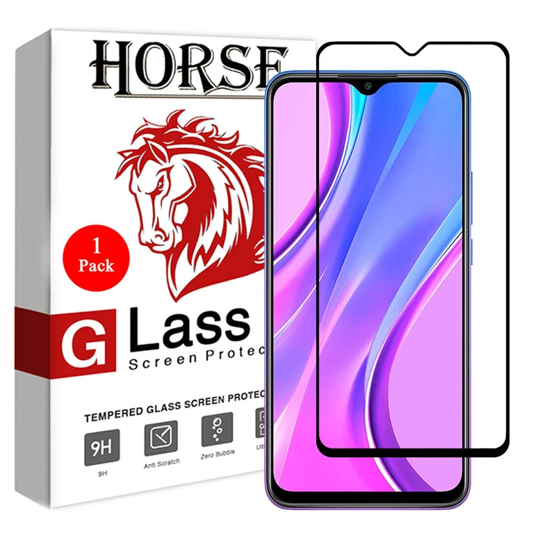 محافظ صفحه نمایش هورس مدل FUL-H مناسب برای گوشی موبایل شیائومی Redmi 9