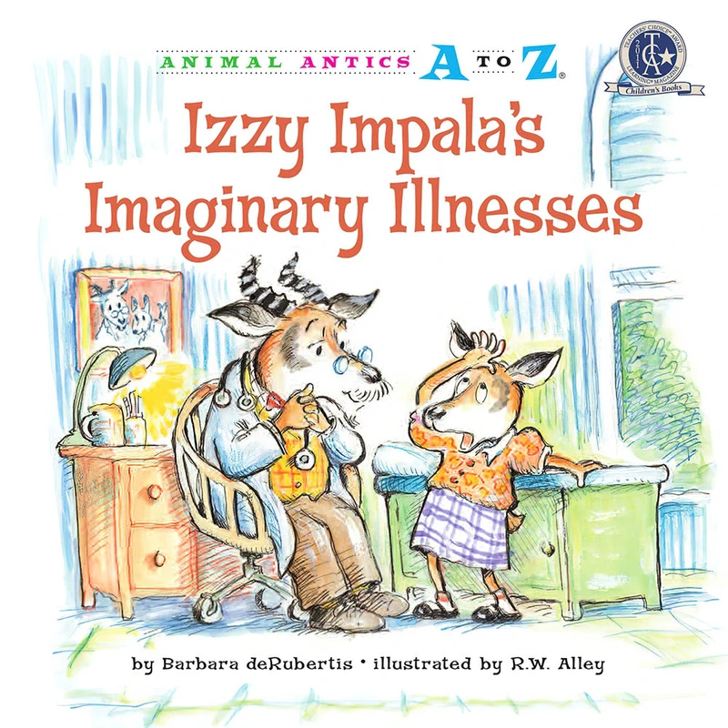 کتاب Izzy Impalas Imaginary Illnesses اثر Barbara deRubertis انتشارات Kane Press