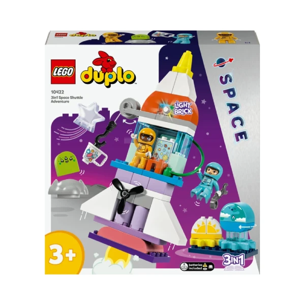 لگو سری DUPLO 3in1 Space Shuttle Adventure 10422