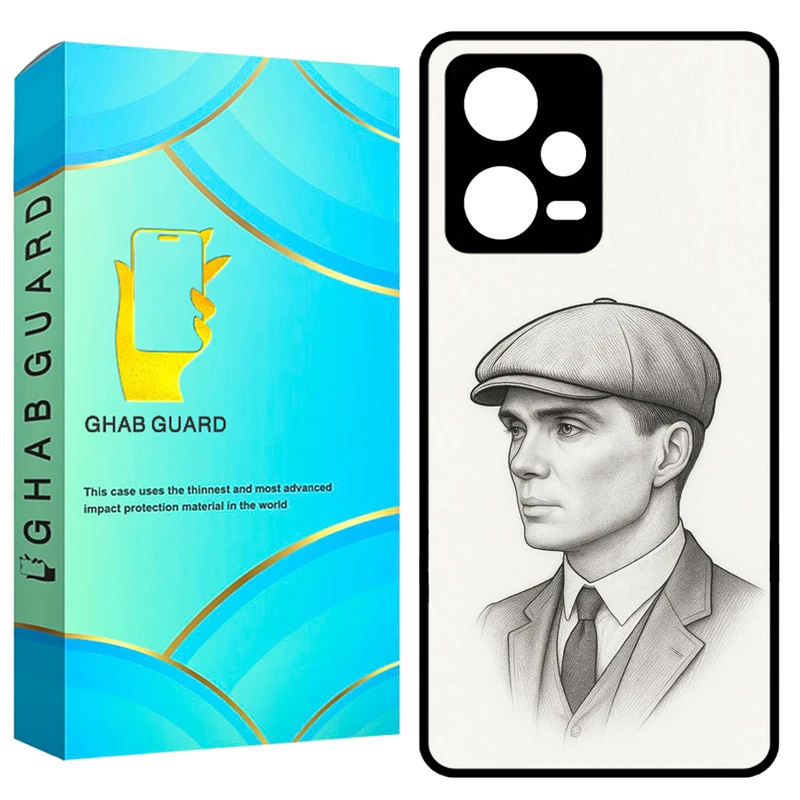 کاور قاب گارد طرح تامی شلبی مدل GCHPN12P مناسب برای گوشی موبایل شیائومی Redmi Note 12 Pro 5G 