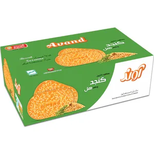 بیسکویت 2020 با طعم هل و تزیین کنجد آوند - 1900 گرم