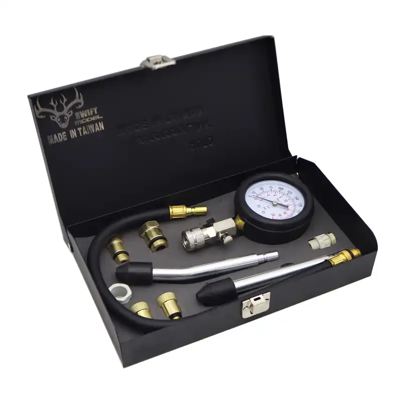 دستگاه کمپرس سنج سیلندر مدل سویفت کد YP-TAIWAN-300PSI مجموعه 10 عددی