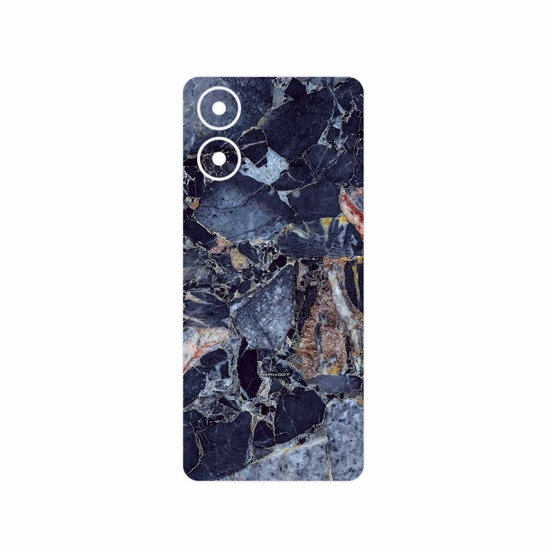 برچسب پوششی ماهوت مدل Broken black marble مناسب برای گوشی موبایل موتورولا Moto G04
