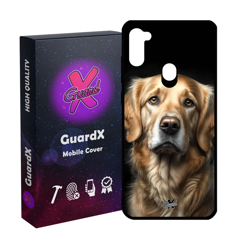 کاور گارد ایکس طرح سگ مدل Glass10607 مناسب برای گوشی موبایل سامسونگ Galaxy A11/M11