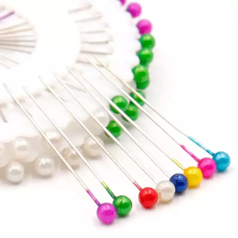 سوزن ته گرد مدل مروارید طرح توپی 2 بسته 40 عددی