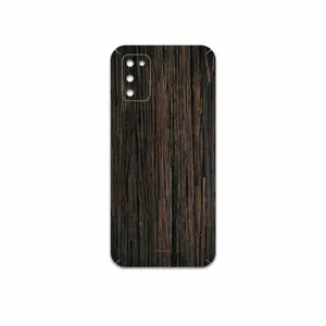MAHOOT Burned Wood Cover Sticker for Samsung Galaxy A02S