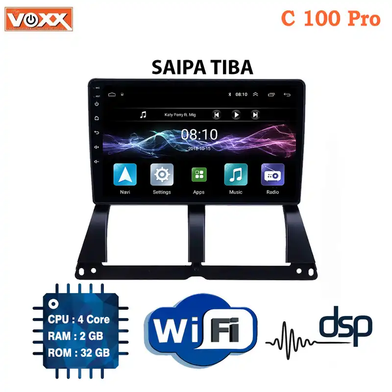 پخش کننده خودرو ووکس مدل TIBAC100Pro