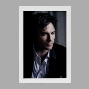 تابلو خندالو مدل دیمون سالواتوره خاطرات یک خون آشام  The Vampire Diaries  کد 23704