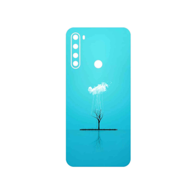 برچسب پوششی ماهوت مدل Minimal Tree مناسب برای گوشی موبایل شیائومی Redmi Note 8 2021