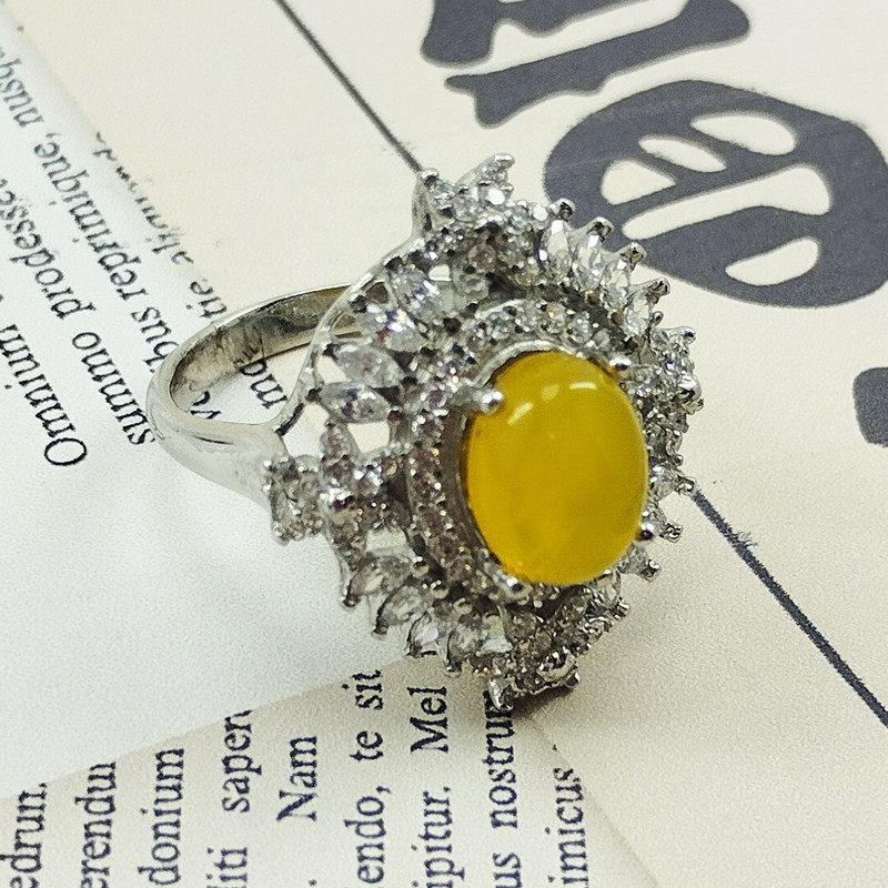 انگشتر نقره زنانه سلین کالا مدل شرف الشمس کد 102