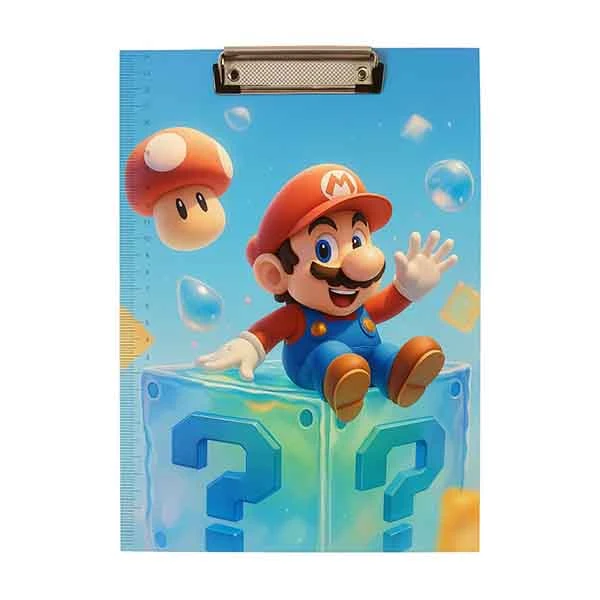تخته‌شاسی مدل ماریو و قارچ سایز A4