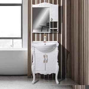 ست کابینت و روشویی مدل مگا به همراه آینه و باکس