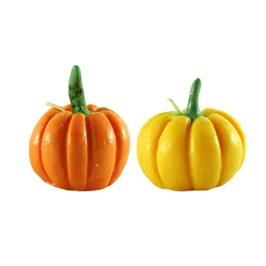 شمع طرح کدو  مدل شب یلدا مجموعه 2 عددی