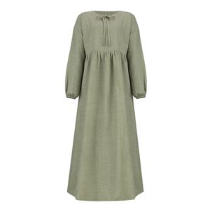 مانتو زنانه السانا مدل دلاوا کد 221010 رنگ سبز تیره