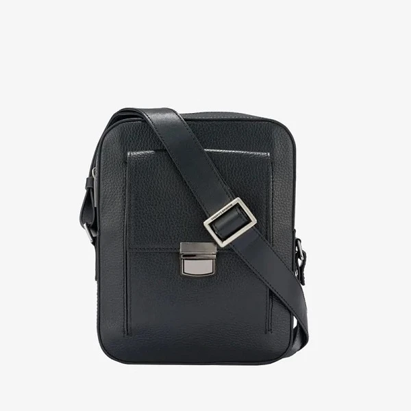کیف دوشی مردانه چرم مشهد مدل x5036