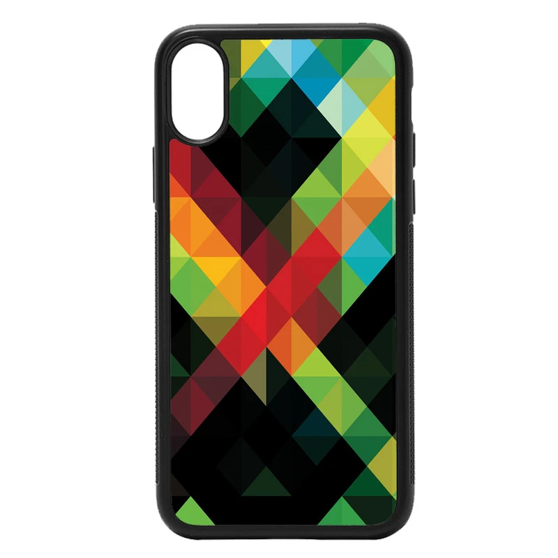 کاور طرح رنگارنگ کد 110540819 مناسب برای گوشی موبایل اپل iphone xs max