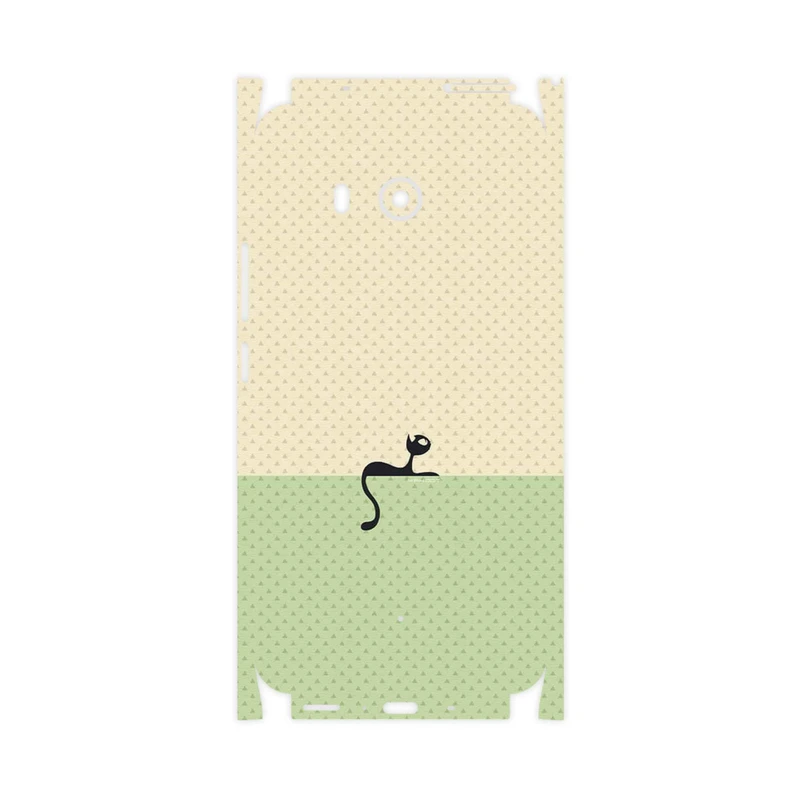 برچسب پوششی ماهوت مدل Minimal Internet Cat Icon-FullSkin مناسب برای گوشی موبایل اچ تی سی U11