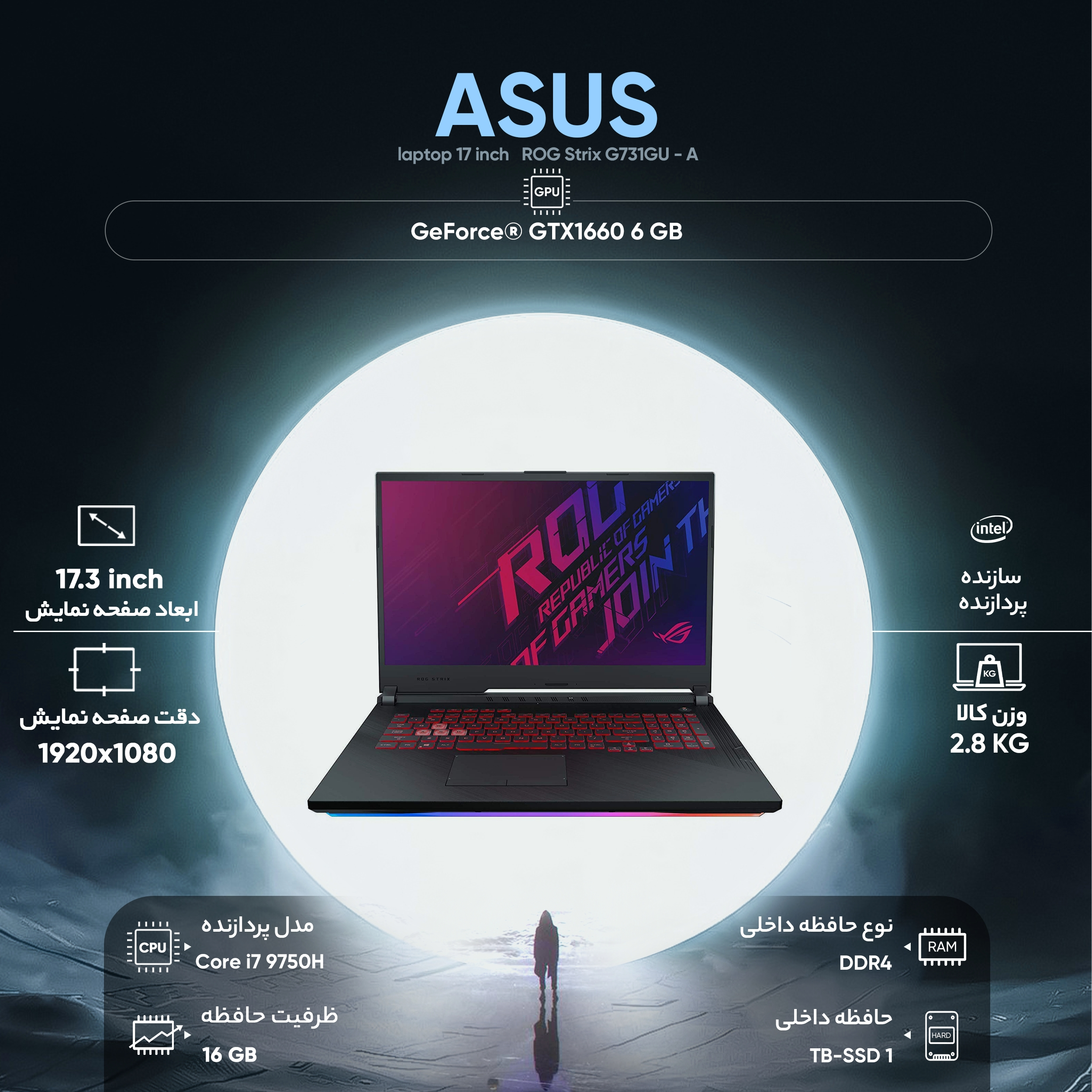 Asus rog online strix g731gu