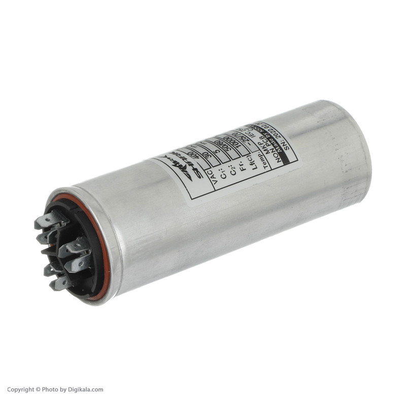 خازن کولر گازی شارک مدل 30+5 میکرو فاراد  450V