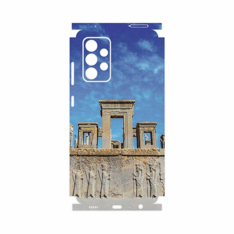برچسب پوششی ماهوت مدل TAKHT-e-JAMSHID-FullSkin مناسب برای گوشی موبایل سامسونگ Galaxy A52 5G