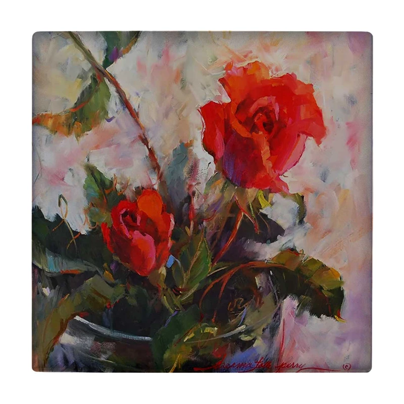 زیر لیوانی طرح گلدان گل کد    3239153_411