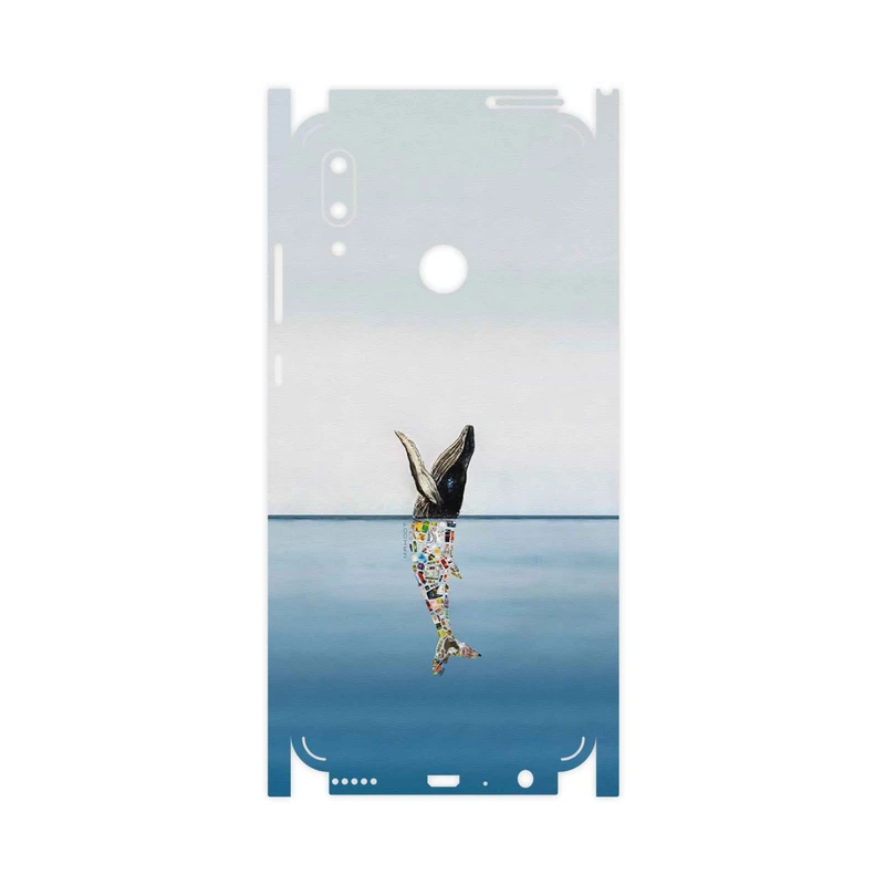برچسب پوششی ماهوت مدل Collage of Sea Trash-FullSkin مناسب برای گوشی موبایل هوآوی P Smart 2019