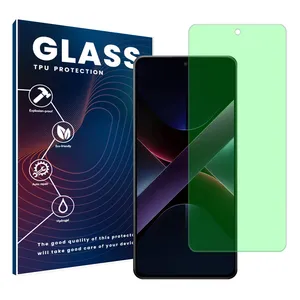 Glass pro Resistant model green light screen protector suitable for Xiaomi Poco X7 Mobile phone