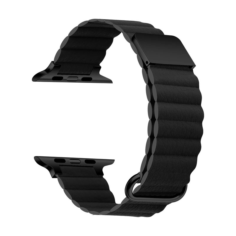 بند راینو مدل Leather Loop مناسب برای اپل واچ سری 1/2/3/4/5/6/7/8/9/10/SE/ULTRA سایز 44/45/46/49 میلی متری