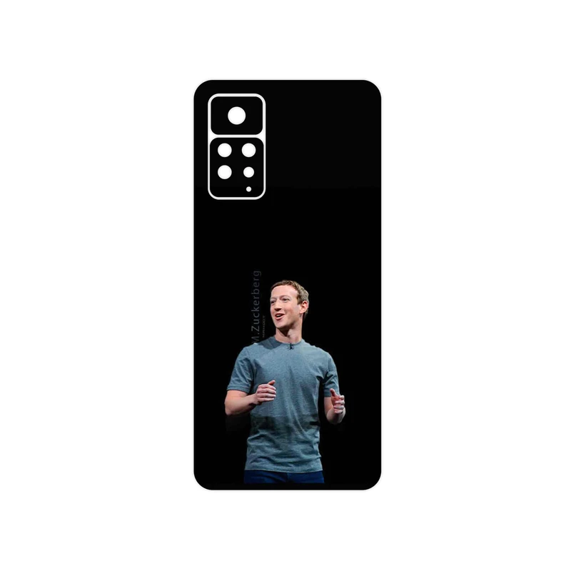 برچسب پوششی ماهوت مدل Mark_Zuckerberg مناسب برای گوشی موبایل شیائومی Redmi Note 11 Pro Plus 5G (India)