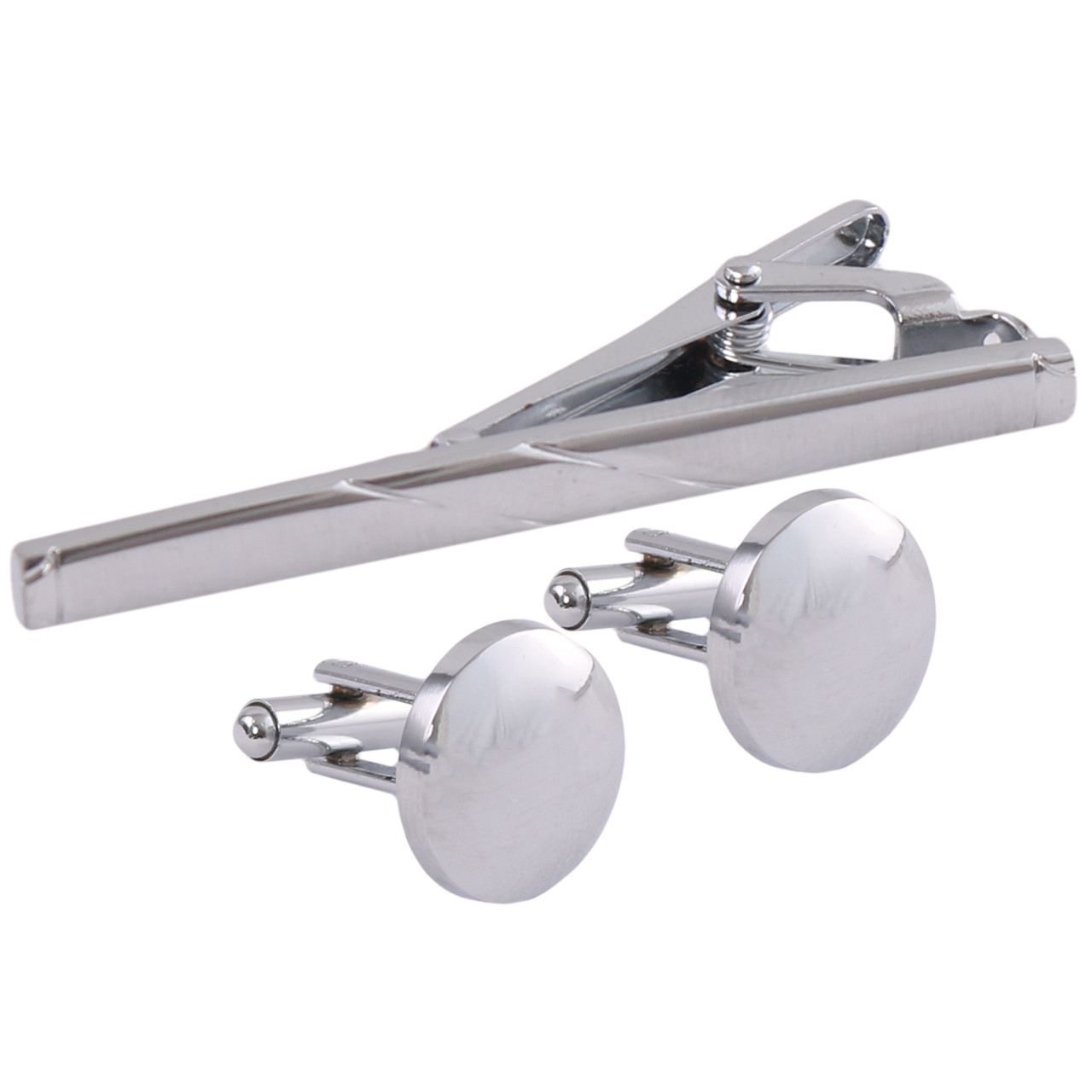 ست دکمه سردست و گیره کراوات مردانه کد 105268 ست دکمه سردست و گیره کراوات مردانه کد 105268