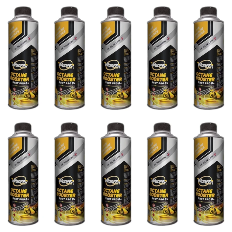 اکتان بوستر ووفر مدل Shot Pro 8 حجم 500 میلی لیتر بسته 10 عددی