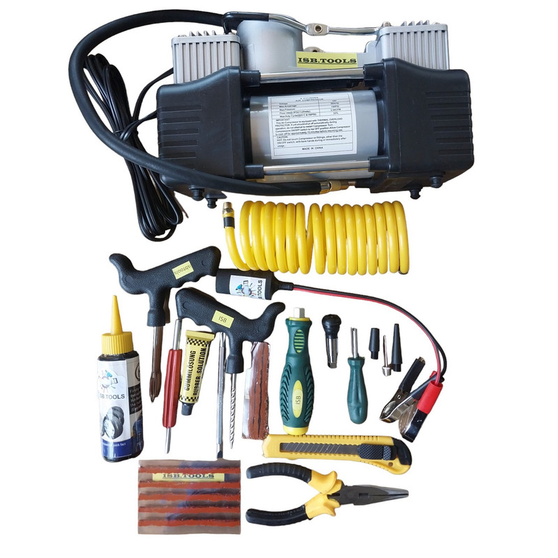 کمپرسور هوا  مدل ISB-FULL-12V مجموعه 25 عددی