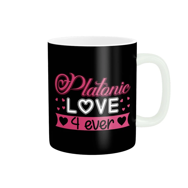 ماگ پادآفرین مدل عشق طرح قلب LOVE کد p6355