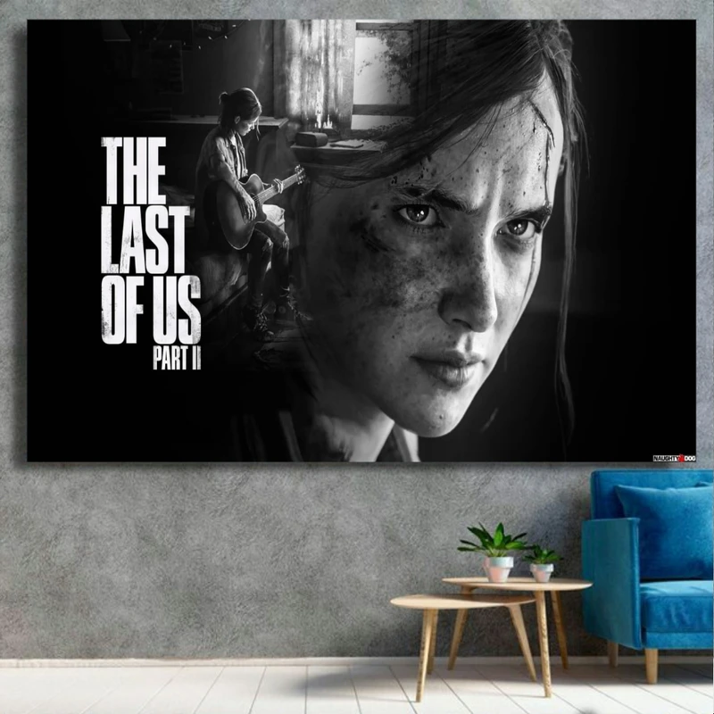 پوستر دیواری طرح THE LAST OF US مدل SDP2418
