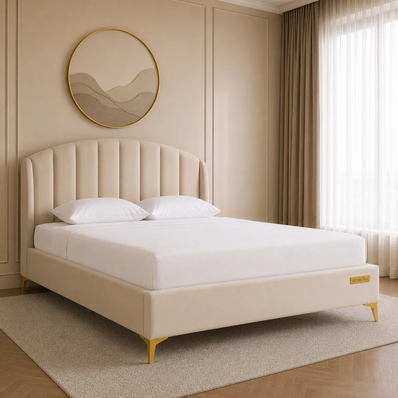 تخت خواب دونفره مدل باران سایز 160×200 سانتی متر